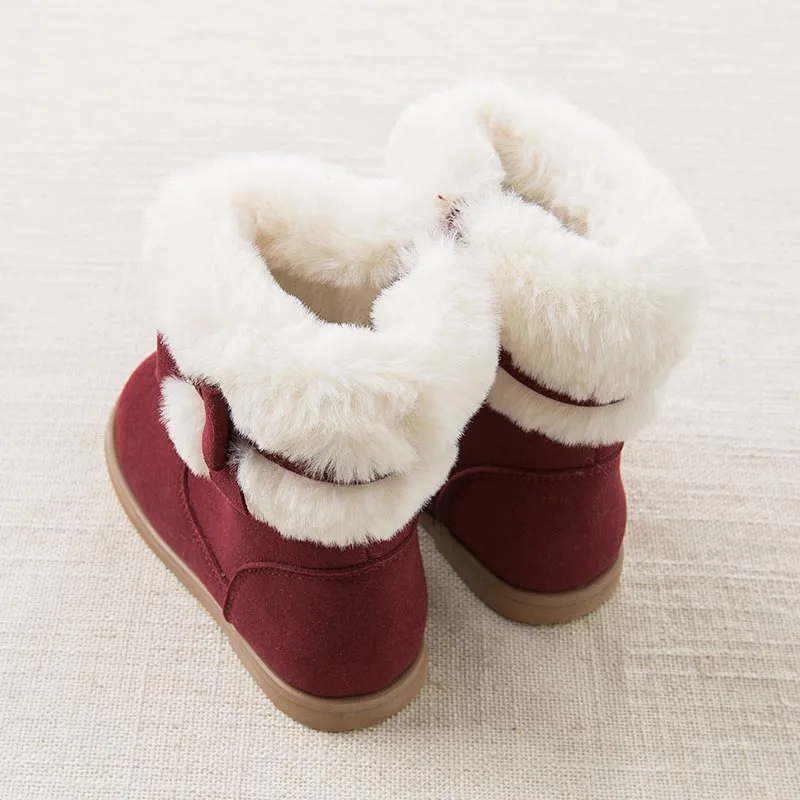 Dave Bella/сезон осень-зима; зимние ботинки для девочек; модные ботинки; Брендовая обувь; DB5537