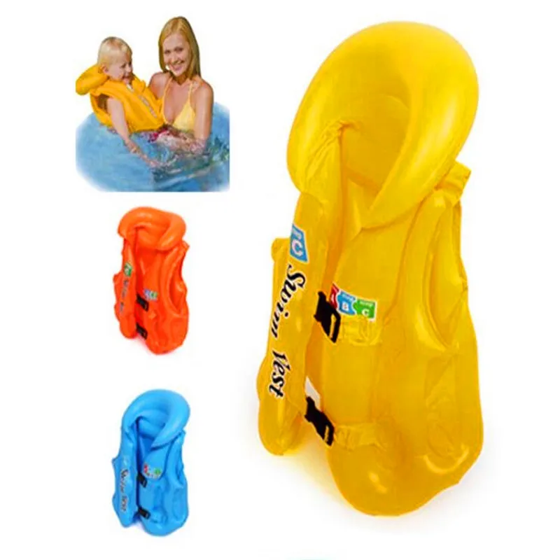 Children safe swimming jackets inflatable safety vest baby swimming