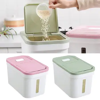 

Large Food Storage Container Dry Food Flour Rice Dispenser Large Containers With Lids For Kitchen