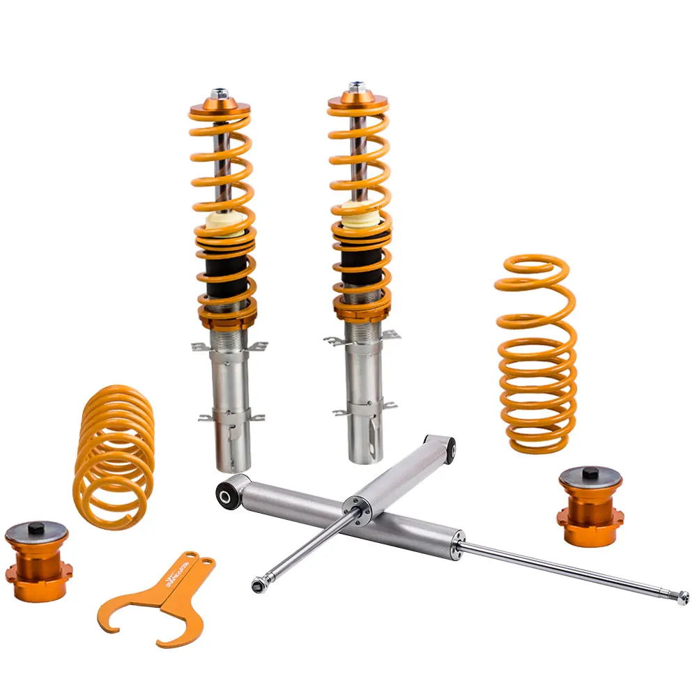 Комплект Coilover для Audi A3 VW Bora Jetta Golf MK4 1,8 T 1,9 TDi 2.3V5 Seat Leon подвеска амортизатор комплект