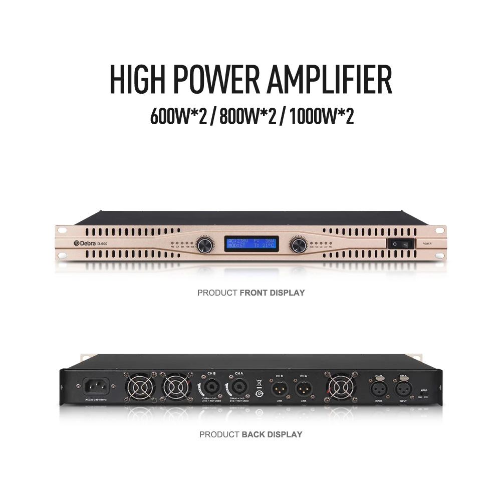 Real power!!Class D++ module Professional stage