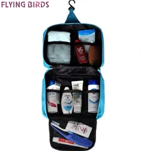 FLYING BIRDS! women Cosmetic Bags Makeup Bag Cosmetic case travel style wash bags Large Women Packages Waterproof bag LM3128fb
