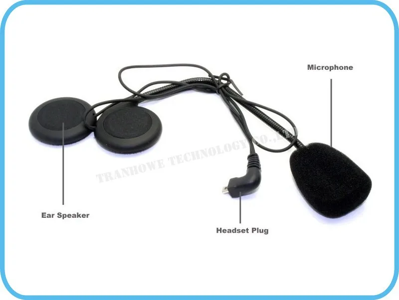 2 шт. поступление 1000 м Мотоциклетный шлем Bluetooth домофон гарнитура громкой связи с NFC FM радио+ пульт дистанционного управления
