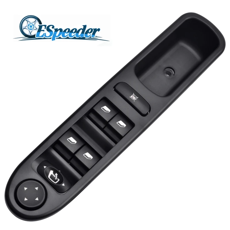 

ESPEEDER Electric Master Control Power Door Window Switch Button For Peugeot 307 CC 2003-2008 307 SW 2002-2014 6554.KT