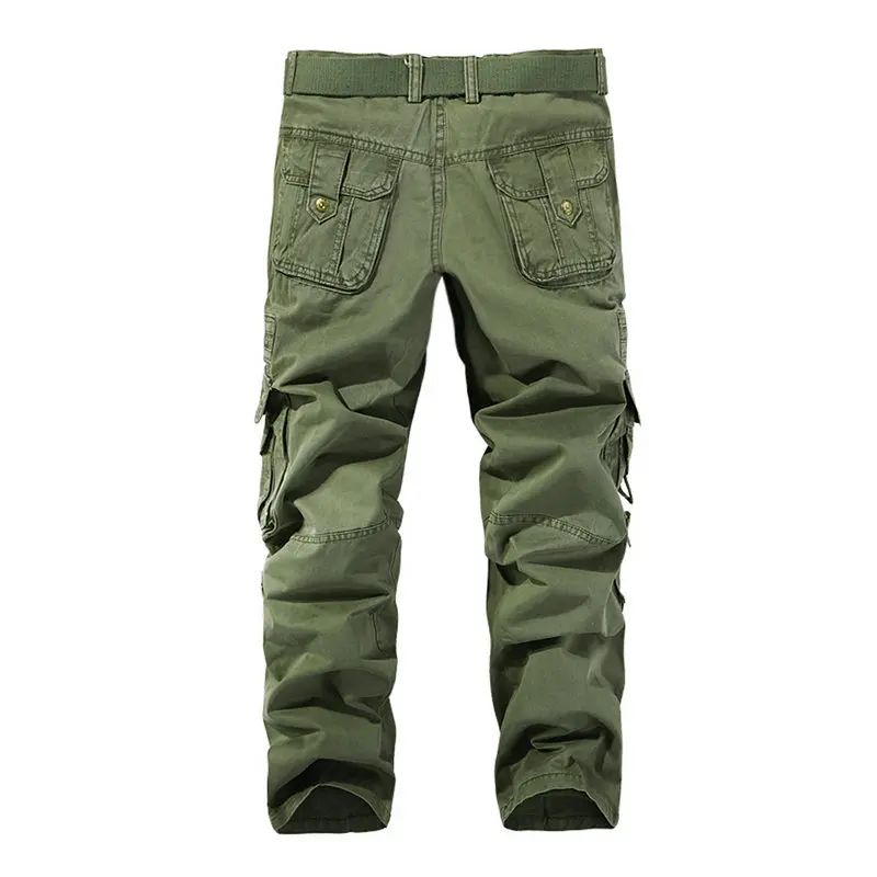 Горячие тактические мужские брюки карго Хлопок повседневные военные мужские брюки Твердые Pantalon Homme