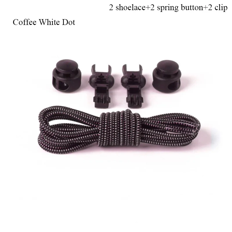 No Tie Shoelaces Stretching Lock lace Locking Shoe Laces Elastic Sneaker Chidren Shoelaces Shoestrings RunningJoggingTriathlon (20)