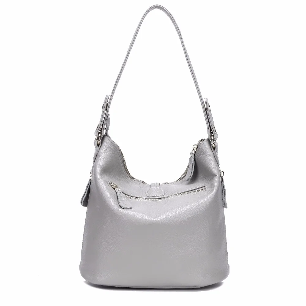 Goedkoop 100% Echt Leer Kleine Vrouwen Schoudertassen Vrouwelijke Kleine Handtas Dames Cross Body Messenger Wit Beige Tas