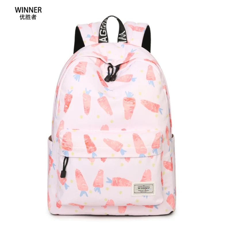 Winner School Backpack Women Children Schoolbag Back Pack Leisure Korean Ladies Knapsack Laptop Travel Bags for