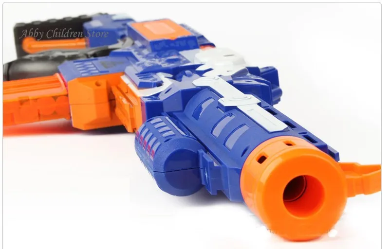 Abbyfrank игрушечный пистолет с мягкими пулями снайперская винтовка пластиковый пистолет и 20 пуль 1 мишень электрический пистолет игрушка Рождественский подарок на день рождения игрушка