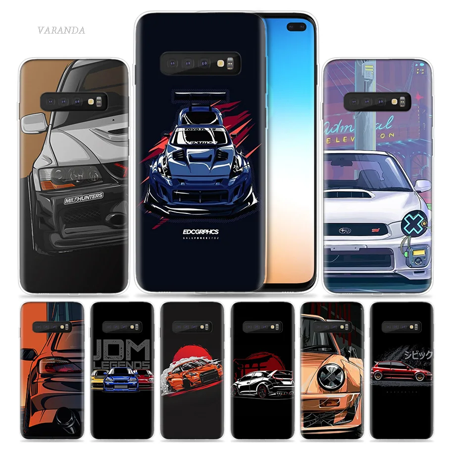 

Cool Sports Car Comic Case for Samsung Galaxy S8 S9 S10 5G S10e S7 Note 8 9 J4 J6 Plus J5 J8 2018 J3 Silicone Phone Bags Capa