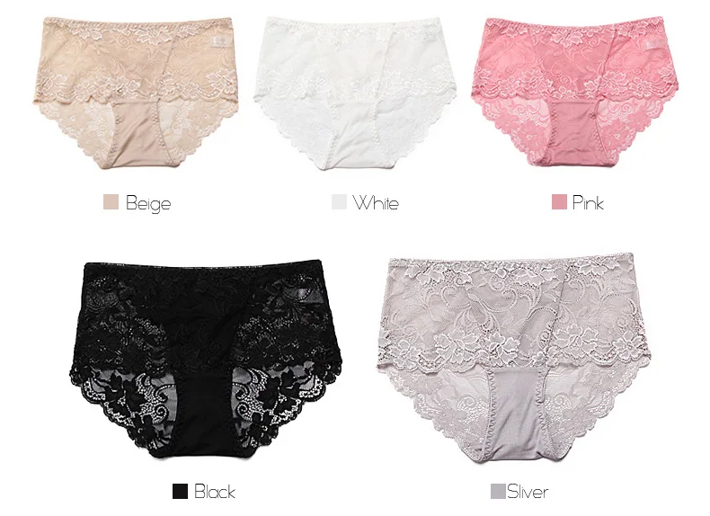 SILK women Sexy PANTIES 100% Natural silk Lace Beriefs Seamless Sexy underwear lingerie calcinha briefs underwear culotte 2017 22