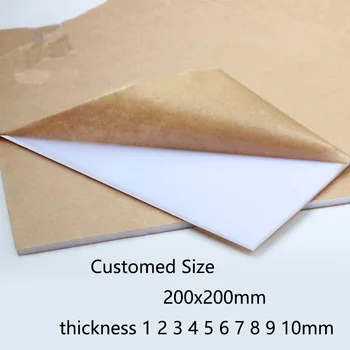 

Pure White light Ivory Plexiglass plastic Sheet photopermeability acrylic board organic glass polymethyl methacrylate 200*200mm