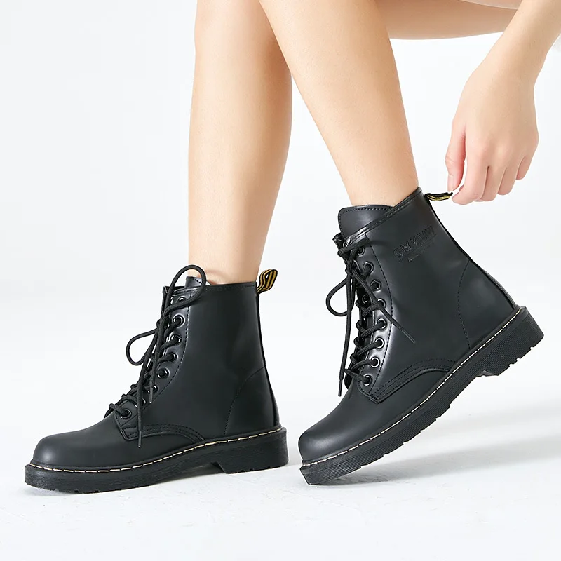 2018 New Women Dr Martens Boots Motorcyle Boot Lace Up Ankle Femme Bottine Womens Leather Winter Boots Workout Footwear 2018 New Women Dr Martens Boots Motorcyle Boot Lace Up Ankle Femme Bottine Womens Leather Winter Boots Workout Footwear