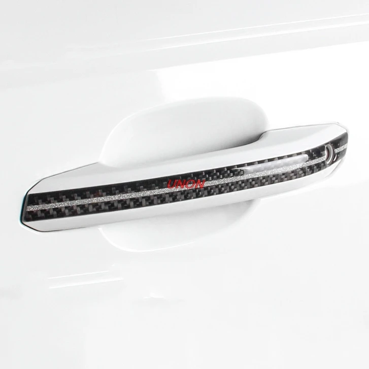 

Door Handle Cover Fit for AUDI A4L/A5 2017 2018 Carbon fibre High Quality Door Handle Cover