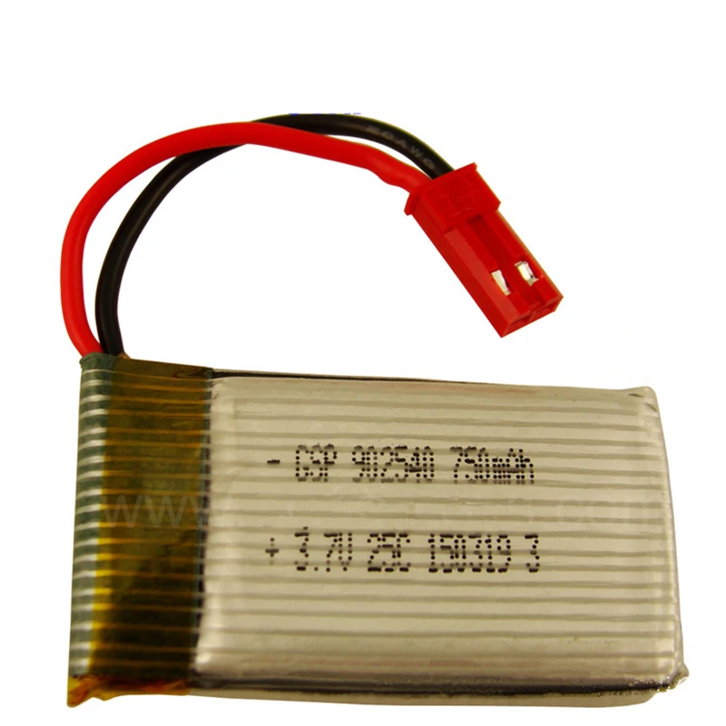 3,7 V 750 mAH дистанционный Квадрокоптер Lipo Li-po аккумулятор для MJXRC X400 X500 X800 X400 HJ819 X25 3,7 V 750 mAH JST plug 902540