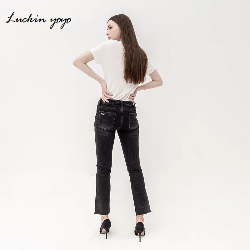 Jeans for Women black Jeans Mid-Waist Jeans Woman High Elastic Stretch Jeans female denim skinny pencil Ankle-Length pants Jeans for Women black Jeans Mid-Waist Jeans Woman High Elastic Stretch Jeans female denim skinny pencil Ankle-Length pants
