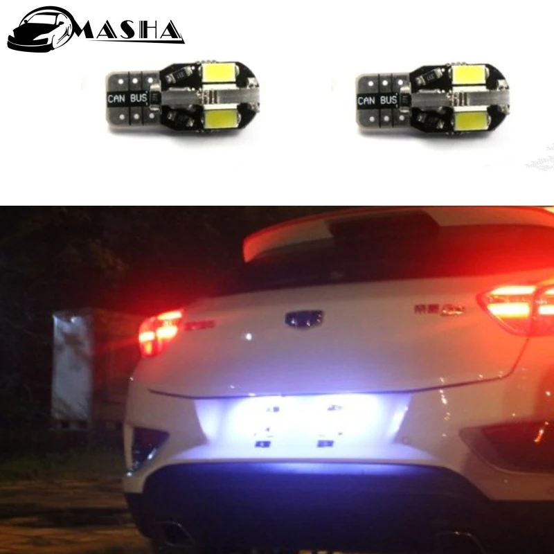 

2x T10 SMD Car LED License Plate Auto Canbus Light W5W 168 194 For Opel Adam Corsa C Corsa C Combo Corsa D Astra H