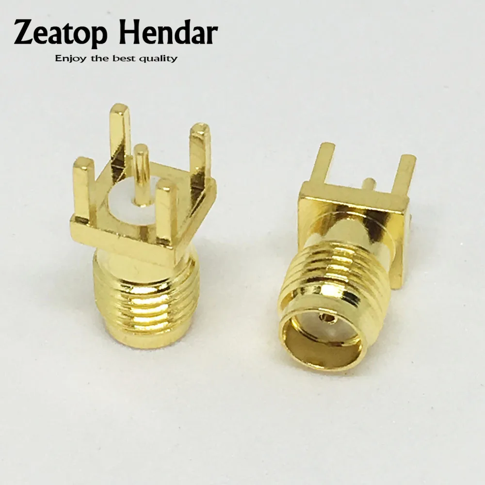 10pcs MCX Connectors Gold-Plated Male Plug Nut Crimp Right Angle RF Adapters