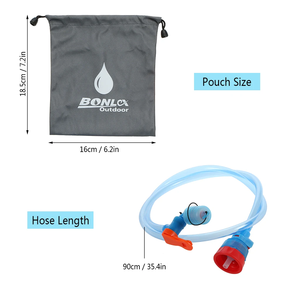 Hydration Tube Cover Water Bottle Hose Drink Tube Hose Water Bag Hydration Bladder System Kit Running Hydration Bladder Reservoir Outdoor Tool