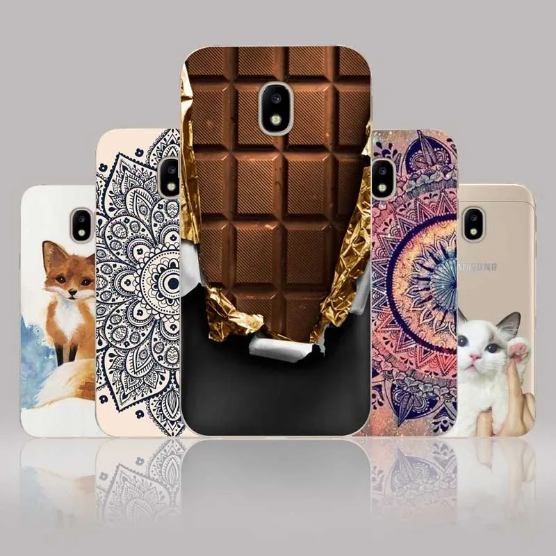 

FOR Coque Samsung J5 2017 Case Silicone Cover TPU Back Painted for Phone case Samsung Galaxy J5 Pro 2017 J530 J530F Bumper Cover