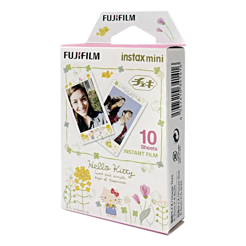 Fujifilm Instax Mini hello kitty WW Instant 10 пленка для Fuji Mini 7 s 8+ 9 25 50 70 90 300 SP-1 2 принтера