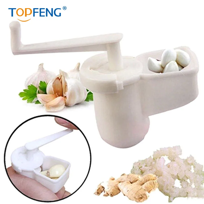 

TOPFENG New Kitchen Cooking Tool Potato Garlic Cutter Fruit Vegetable Tool Ginger Garlic Presses Kitchen tool Best Selling