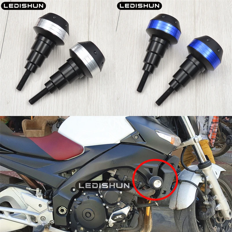 Для Suzuki GSXS750 GSXS 750 GSXS1000 слайдер на мотоцикл рамка ползунки защитная крышка
