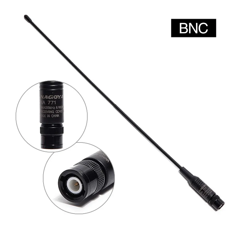 Nagoya NA 771 Fastness лазерная печать BNC Двухдиапазонная 144/430 МГц антенна для Kenwood TK100 ICOM IC V8