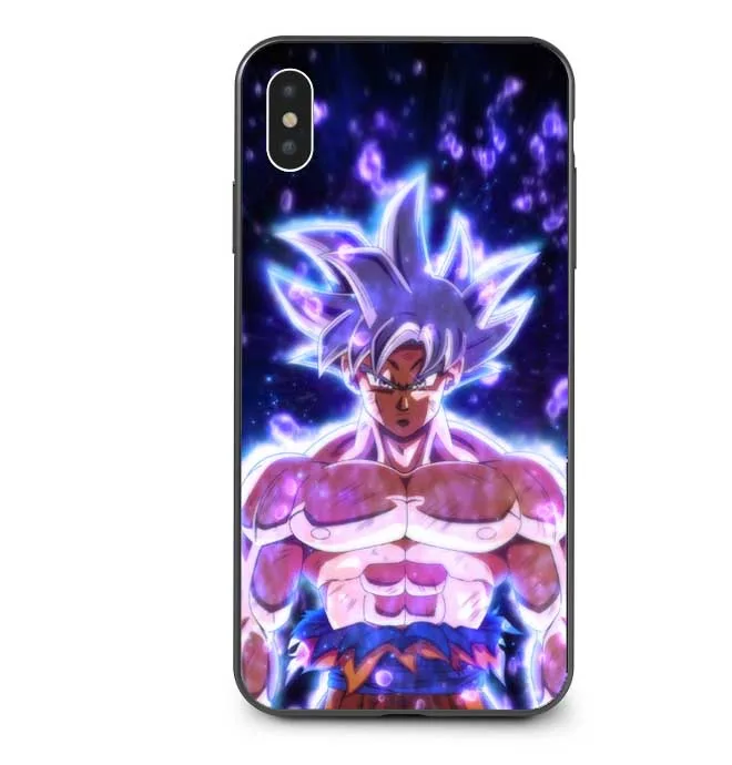 Горячая Dragon Ball Z Super DBZ Goku сайан вежета DBS мягкая задняя крышка чехол для iPhone 6 6S plus 7 8 plus X XS MAX XR 11 Pro Max - Цвет: TPU