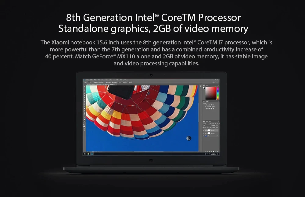 Xiaomi Mi ноутбук 15,6 ''Intel Core ноутбуки 128GB SSD+ 1 ТБ HDD i5/i7 NVIDIA GeForce MX110 выделенная карта для ноутбука Win 10