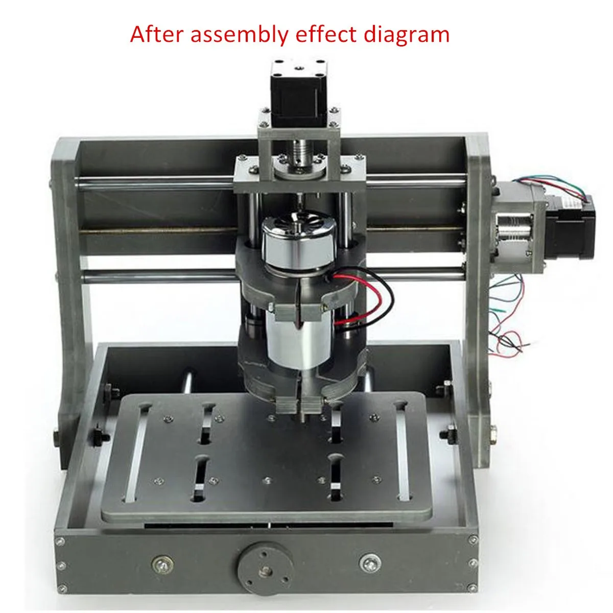 

USB PCB CNC 3 Axis Milling Engraving Machine 300W 2020B DIY CNC Wood Carving PVC  length 400mm width 430mm height 350mm