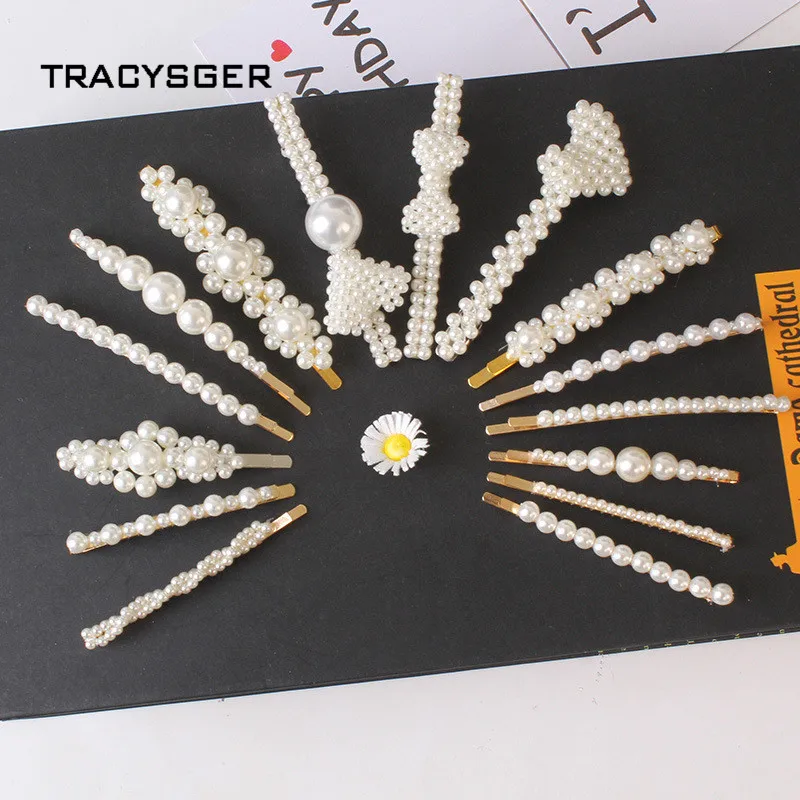 DA 84491/tracysger/элегантное жемчужное ожерелье с haipin|Украшения для волос| |