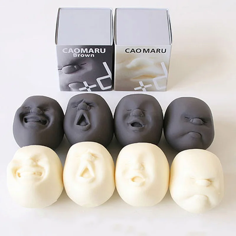 

Antistress Squishes Weird Human Face Toy Squishy Toys Healing Fun Stress Reliever Decompression Balls Kawaii Face Pinched Toy
