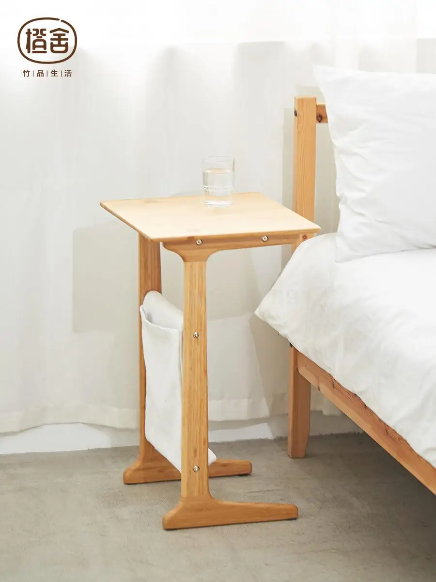 Простой Маленький журнальный столик Многофункциональный чайный столик твердый деревянный диван боковой уголок Несколько спальни прикроватный столик