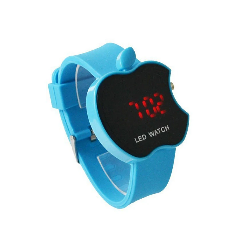 Часы женские спортивные в форме яблока с силиконовым ремешком|watch f|watch fashionwatch clock |