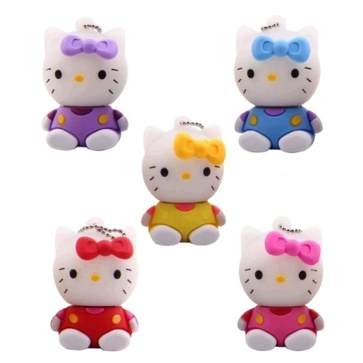 

HOT Hello Kitty Usb Flash Drive 32gb Pen Drive 64gb Pendrive 128gb 8gb 16gb Cartoon Pendrives Flash Card Memory Stick 1tb 2tb