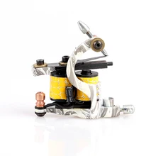 Дизайн ручной работы чугунного литья пони татуировки Machine Gun 10 Обёрточная бумага катушек Шейдеров Татуировки tm8376