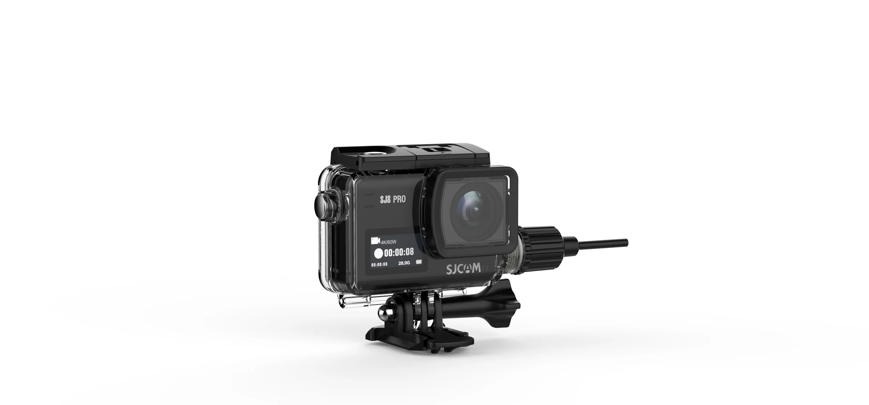 SJCAM SJ8 серия мотоциклетный Водонепроницаемый чехол с USB-C кабелем для SJ8 Pro SJ8 Plus SJ8 Air 4K Аксессуары для экшн-камеры