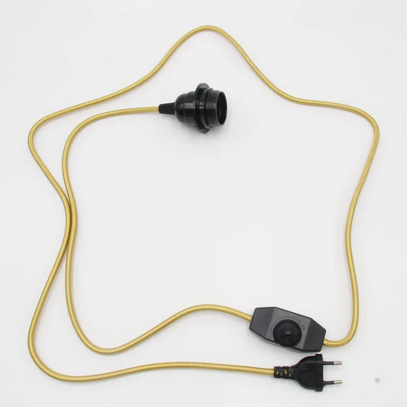 Ac Euro Plug Power Cord With Dimmer 