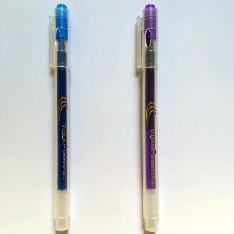 VCLEAR 0,7 мм Kawaii стираемый ручка синий фиолетовый магия гель ручка для школы офиса письменные принадлежности для студентов канцелярские принадлежности ручка интимные аксессуары