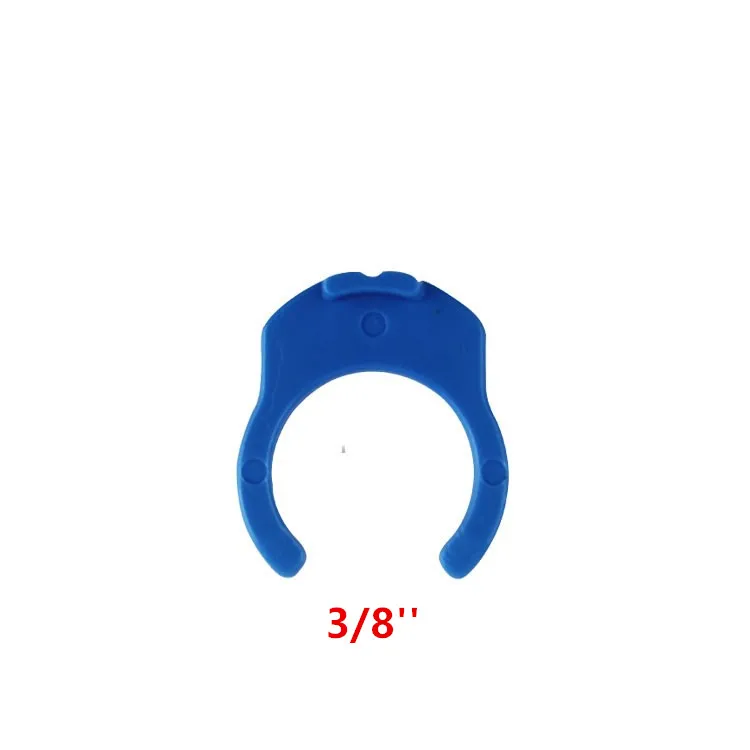 

100 pcs 1/4" 3/8'' Quick Fittings Accessories Locking Clip Clamp For Fixing RO Water Connector Reverse Osmosis Aquarium System
