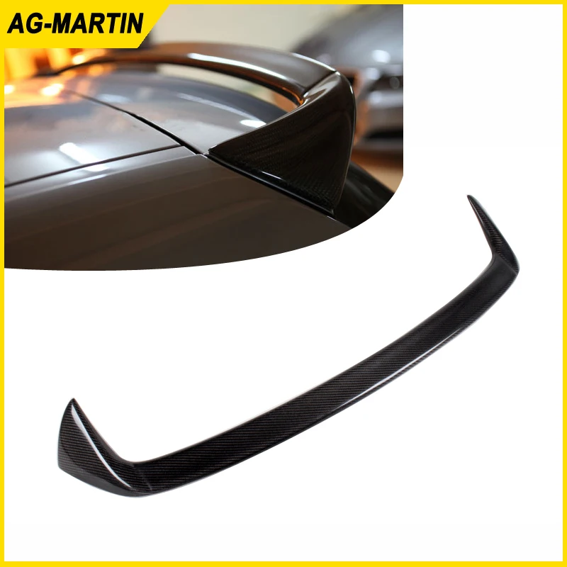 Carbon fiber primer AC style E87 car roof spoiler wing back up spoiler