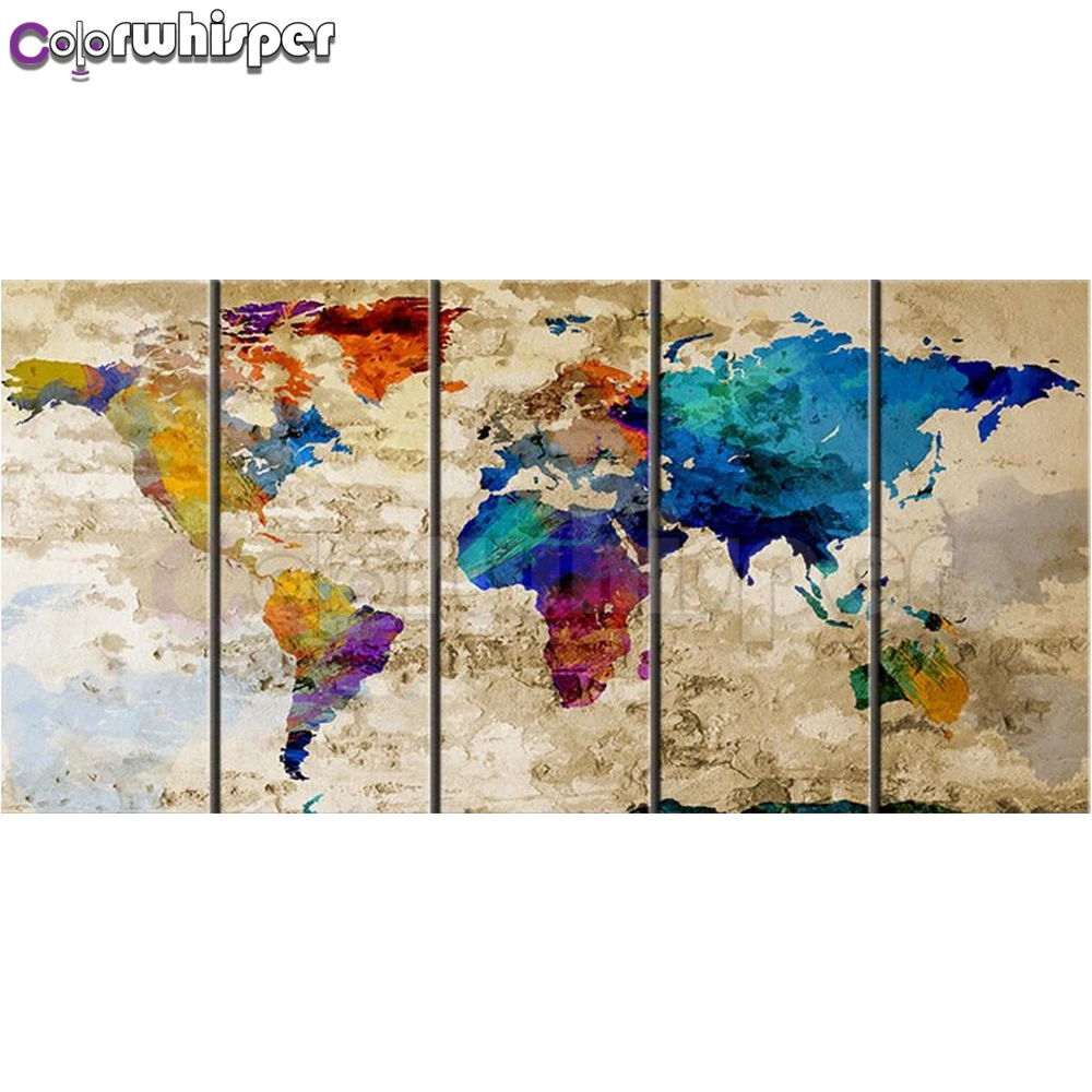 Diamond Painting Full Square Round Colorful World Map On Old Wall Background 5 Panel Pentaptych Daimond Painting Cross Stitch Diamond Painting Cross Stitch Aliexpress Diamond Painting Full Square Round Colorful World Map On Old Wall Background 5 Panel Pentaptych Daimond Painting Cross Stitch Diamond Painting Cross Stitch Aliexpress