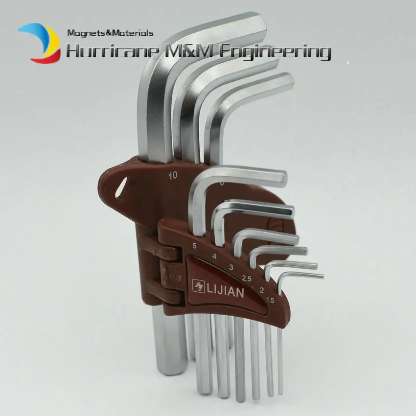 9pcs 6 Metric Wrench Kit Hexagon Allen Key Wrench Tools Set Screwdriver Set Tool Kit Chrome Vanadium Alloy Steel 9pcs 6 Metric Wrench Kit Hexagon Allen Key Wrench Tools Set Screwdriver Set Tool Kit Chrome Vanadium Alloy Steel