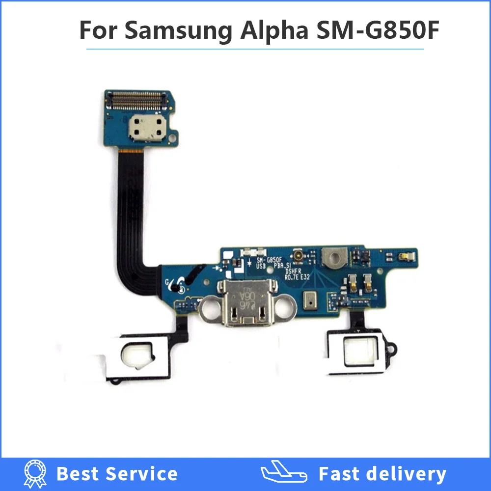 Для Samsung Galaxy Alpha G850 G850F SM разъем для док станции Порт зарядки Micro USB гибкий кабель