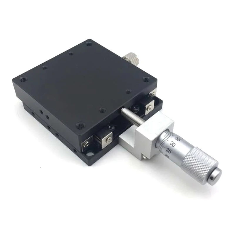 Manual Displacement Platform Microadjusting Frame Knob Micrometer