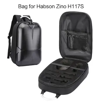 

Waterproof Hard Shell PC Backpack Box Case Carrying Bag and 2 Pairs Propellers for Hubsan Zino H117S RC Quadcopter Drone Acces