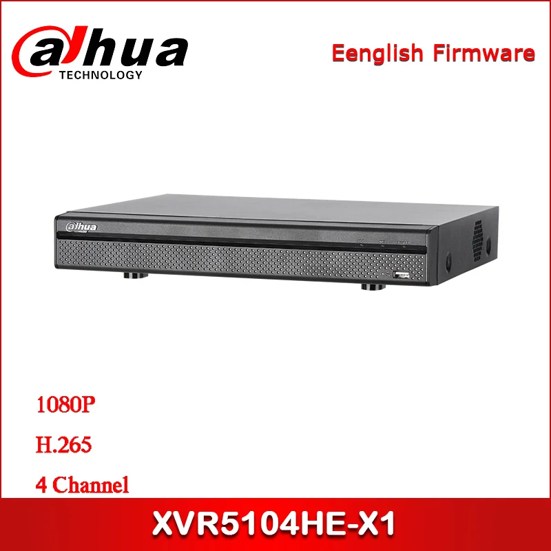 Dahua XVR5104HE-X1 4 Channel Penta-brid 1080P Mini 1U Digital Video Recorder Supports HDCVI/AHD/TVI/CVBS/IP video inputs Dahua XVR5104HE-X1 4 Channel Penta-brid 1080P Mini 1U Digital Video Recorder Supports HDCVI/AHD/TVI/CVBS/IP video inputs