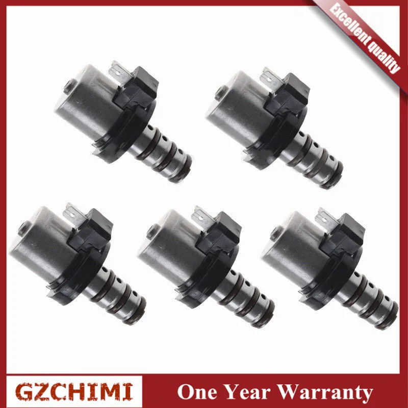 

5 Pcs MD758981 Transmission Shift Solenoid Kit Set F4A41 F4A42 F4A51 V4A51 Tested