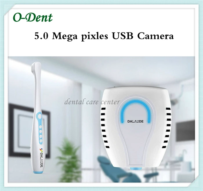 

USB+VGA Dental Intraoral Camera 5.0 Mega Pixels HD WiFi 6 LED Endoscope